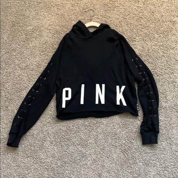 PINK Victoria's Secret Tops - Ladies Xs EUC. Pink Victoria’s Secret hoodie